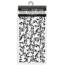Stamperia Stencil 4.72"X9.84"- Gear Up for Christmas- Texture