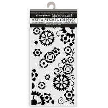 Stamperia Stencil 4.72"X9.84"- Gear Up for Christmas- Gears