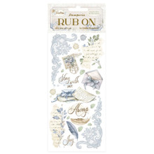 Stamperia Rub-On Transfer Film - Timeless- Letters