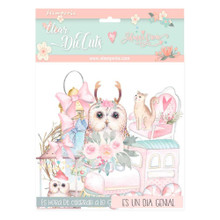 Stamperia Clear Die-cuts- Christmas Rose