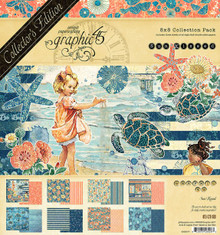 Graphic 45 8X8 Papercrafting Paper- Sun Kissed