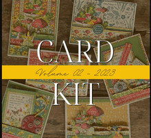 Graphic 45 Little Things- Vibrant Mushroom Card Set