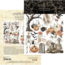 Graphic 45- Rub-on Transfer- Ghostly Greetings