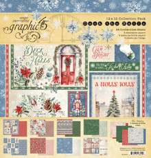 Graphic 45 12x12 Collection Pack- Deck the Halls