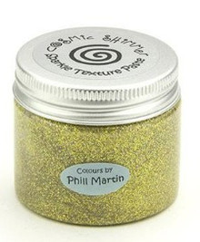 Cosmic Shimmer Sparkle Texture Paste- Graceful Mustard
