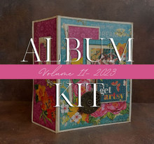 Graphic 45 Album Kit- Let's Get Artsy- Vibrant Tag & Pocket Album