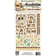 49 and Market- By Dennis Bruton- Academia- Laser Cut Elements 6x12 Sheet