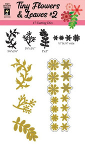 Hot Off The Press - Tiny Flowers & Leaves #2 Cutting Dies