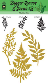 Hot Off The Press - Bigger Leaves & Ferns #2 Cutting Dies