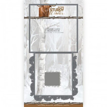 Find It Trading Amy Design- Sturdy Winter- Frame Card Branches 4K Cutting Die Set CDCD10152