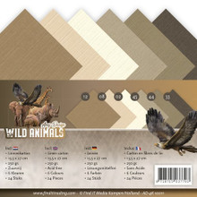 Amy Design Wild Animals 4K Paper Pad 24-pieces 250Gr AD4K10011