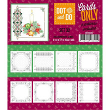 Hobbydots Dot and Do Cards Only Set 32-9 Printed Patterns for Use with Dot & Do Card Making C0D0032