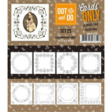 Hobbydots Dot and Do Cards Only Set 25-9 Printed Patterns for Use with Dot & Do Card Making C000-025