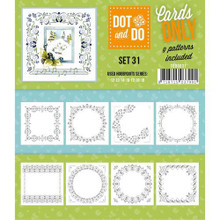 Hobbydots Dot and Do Cards Only Set 31-9 Printed Patterns for Use with Dot & Do Card Making C0D0031