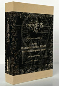 Graphic 45 Interactive Folio Album Kraft