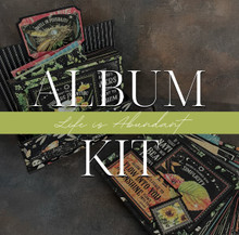 Graphic 45 Album Kit 2024- Life is Abundant- Mini Album Duo & Album Stand