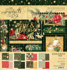 Graphic 45 12x12 Collection Pack- Merry & Bright