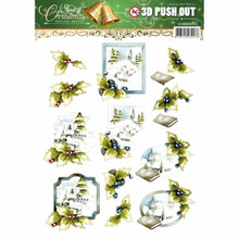 Find It Trading Precious Marieke Punchout Sheet-Spirit Of Christmas