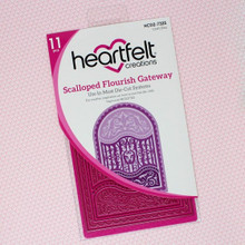 Heartfelt Creations- Scalloped Flourish Gateway Die