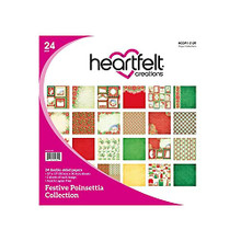 Heartfelt Creations Heartfelt Paper- Festive Poinsettia