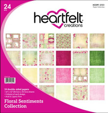 Heartfelt Creations Floral Sentiment Paper Collection