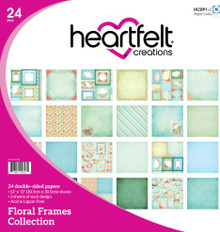 Heartfelt Creations 12 x 12 Paper Collection- Floral Frames