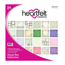Heartfelt Creations Sweet Pea Heartfelt Paper