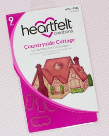 Heartfelt Creations Cut & Emboss Dies- Countryside Cottage