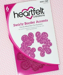 Heartfelt Creations Swirly Border Accents Die- HCD1-7262