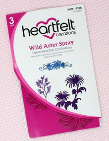 Heartfelt Creations Wild Aster Spray Die- HCD1-7258