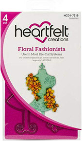 Heartfelt Creations Cut Emboss Dies Floral Fashionista