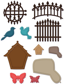 Heartfelt Creations Cut & Emboss Dies By Spellbinder's-Garden Romance