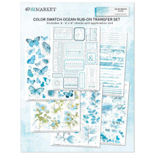 49 and Market Ocean Rub-on Transfers