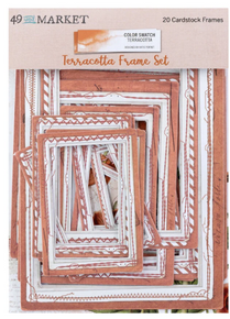 49 and Market Terracotta Frame Set