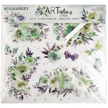 49 and Market ARToptions Viken 12x12 Rub-on Transfer Set