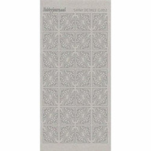 Shiny Details- Corners 2 -Silver Transparent