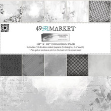 49 and Market- Color Swatch Charcoal12x12 Collection Pack