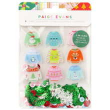 American Crafts- Paige Evans Sugarplum Wishes Embellishments