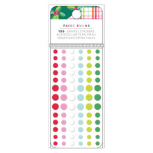 American Crafts- Paige Evans Sugarplum Wishes Enamel Stickers