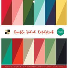 DCWV Card Stock 12"X12" Double-Sided Printed Cardstock- 40 sheets