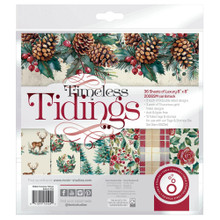 Tonic Studios- Timeless Tidings 8"x8" Art Pad
