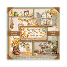 Stamperia- 12"X12" Single-Faced Paper Maxi Pad 22/Pkg- Golden Harmony