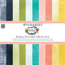 49 and Market by Katie Pertiet- Birdsong 12x12 Solids Collection Pack