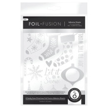 Tonic Studios- A Candy Cane Christmas Foiled Fusion Adhesive Sheets