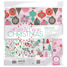 Tonic Studios- A Candy Cane Christmas 12"x12" Art Pad