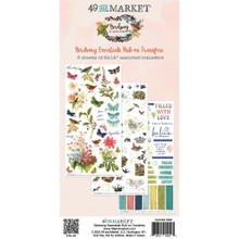 49 and Market by Katie Pertiet- Birdsong Essentials Rub-on Transfers