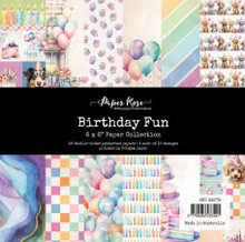 Paper Rose 6x6 Paper Collection - Birthday Fun