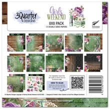 3Quarter Designs- Girls Weekend- 8x8 Paper Pack