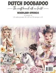 Dutch Doobadoo- Collage Paperset- Woodland Springs