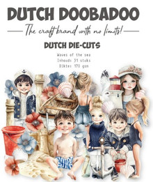 Dutch Doobadoo- Die-Cuts- Waves of the Sea